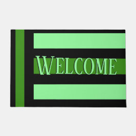 Groene perspectieven - Vetlijnkunst - Welkom Deurmat