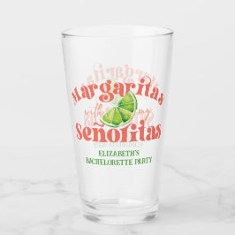Groene Perzik Margaritas met mijn Señoritas Feestj Glas