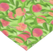 groene perziken tafelkleed (Gekanteld)