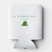 Groene Petten | Een zalige St Patrick's Blikjeskoeler (Achterkant)