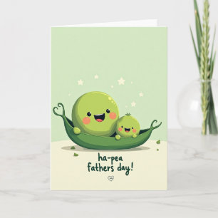 Groene Peul Vaderdag Kunstkaart Kaart