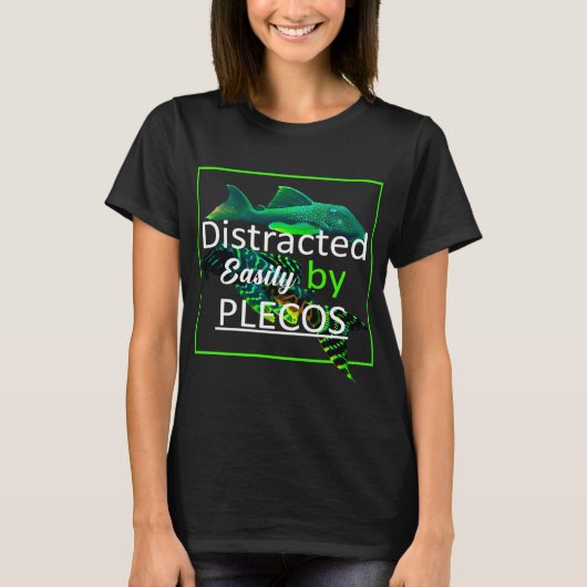 Groene Phantom Pleco T-shirt (Voorkant)