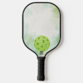 Groene Pickle Ball Paddle (Achterkant)