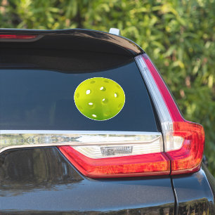 Groene picklebalwagen sticker
