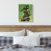 Groene Pijl Canvas Afdruk (Insitu (Slaapkamer))