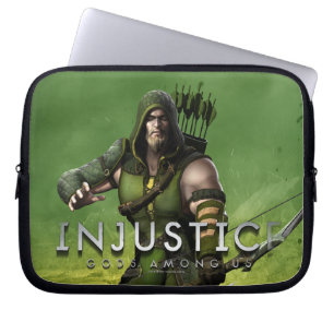 Groene Pijl Laptop Sleeve