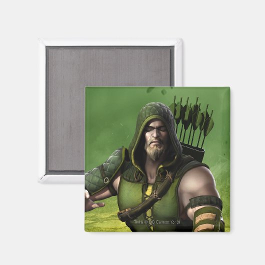 Groene Pijl Magneet (Voorkant / Achterkant)