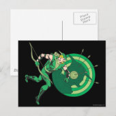 Groene Pijl met Doel 2 Briefkaart (Voorkant / Achterkant)