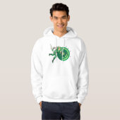 Groene Pijl met Doel 2 Hoodie (Voorkant volledig)