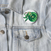 Groene Pijl met Doel 2 Ronde Button 5,7 Cm (In situ)