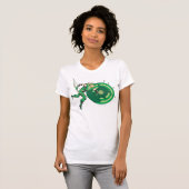 Groene Pijl met Doel 2 T-shirt (Voorkant volledig)