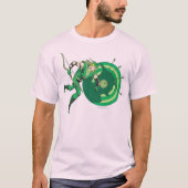 Groene Pijl met Doel 2 T-shirt (Voorkant)