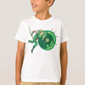 Groene Pijl met Doel 2 T-shirt (Voorkant)
