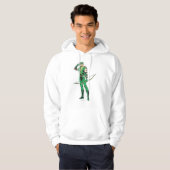 Groene Pijl met Doel Hoodie (Voorkant volledig)