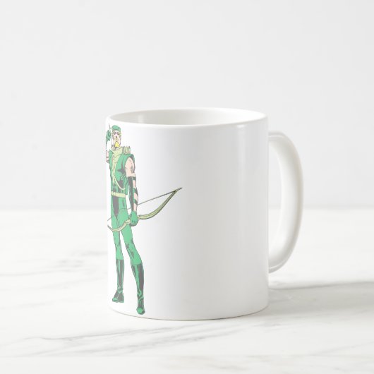 Groene Pijl met Doel Koffiemok (Voorkant rechts)