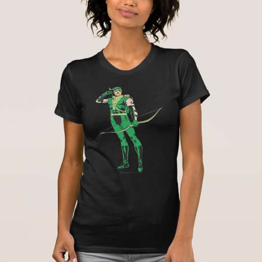 Groene Pijl met Doel T-shirt (Voorkant)