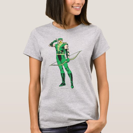 Groene Pijl met Doel T-shirt (Voorkant)