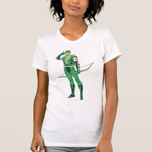 Groene Pijl met Doel T-shirt (Voorkant)