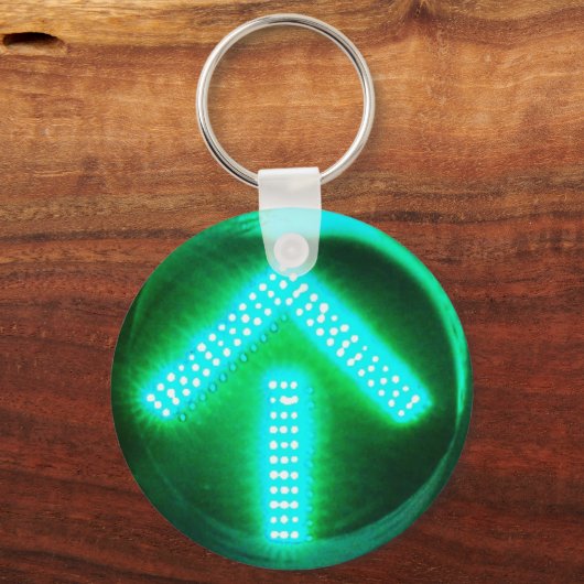 Groene Pijl Sleutelhanger (Voorkant)