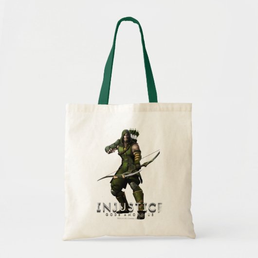 Groene Pijl Tote Bag (Voorkant)