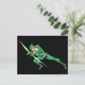 Groene pijlforellen briefkaart (Staand voorkant)