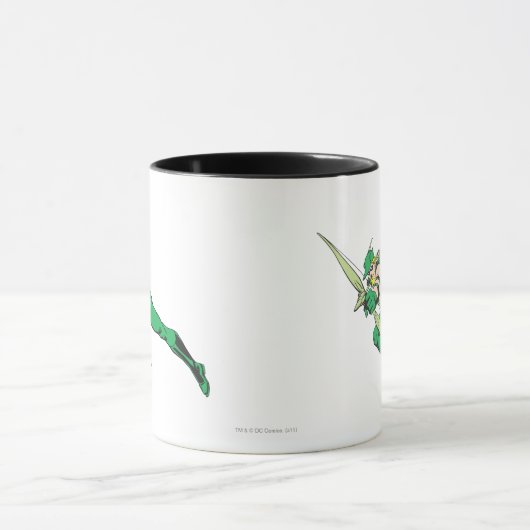 Groene pijlforellen mok (Midden)