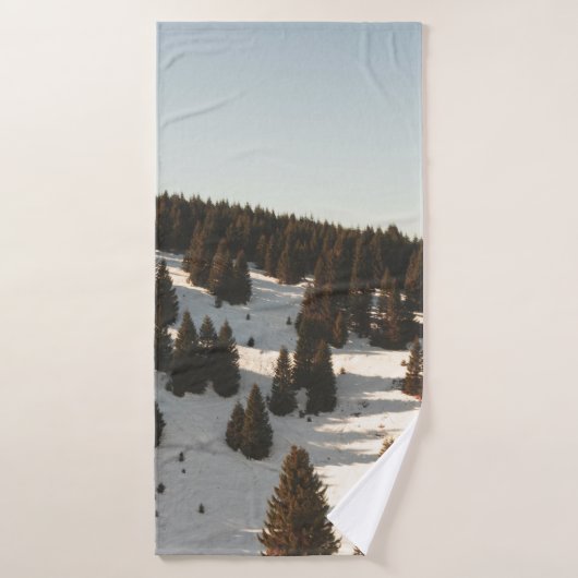 GROENE PIJNBOMEN BADHANDDOEK (Badhanddoek)