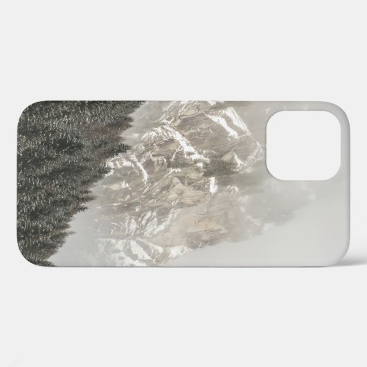 GROENE PIJNBOMEN Case-Mate iPhone CASE (Achterkant (horizontaal))