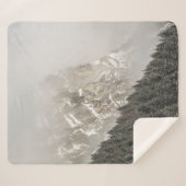 GROENE PIJNBOMEN SHERPA DEKEN (Voorkant (horizontaal))