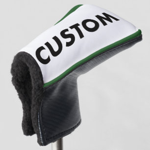 GROENE Pijp Custom Golf Putter Headcover Blanco