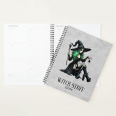 Groene Pin Up Witch Planner (Display)