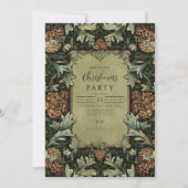  Groene Pinecone Botanische Kerst Kaart (Voorkant)