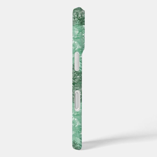 Groene pinestructuurpatroon Case-Mate iPhone case (Achterkant / Rechts)