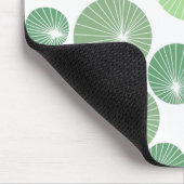 Groene Pinwheels 1950 Muismat (Hoek)