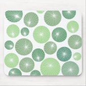 Groene Pinwheels 1950 Muismat (Voorkant)