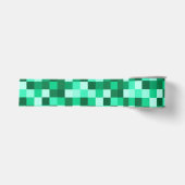 Groene Pixels Lint Minecraft Feestlint (Voorkant)