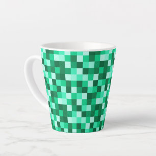 Groene Pixels Micraft Geïnspireerde Mok Kop