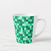 Groene Pixels Micraft Geïnspireerde Mok Kop (Rechts)