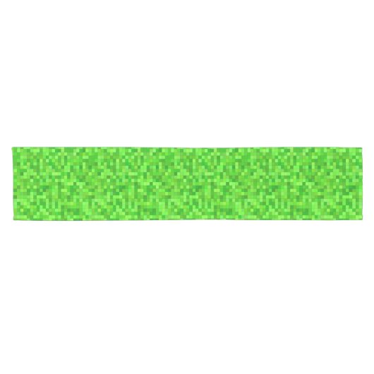 Groene Pixels Tafelloper (Horizontaal)