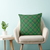 Groene Plaid Kussen (Stoel)