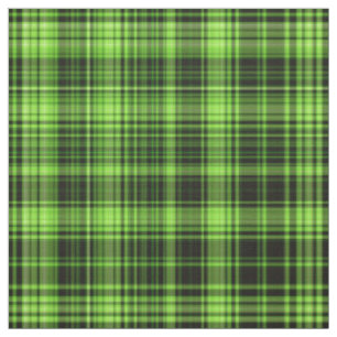 Groene Plaid Stof