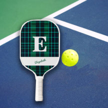 Groene Plaids Leuk Sportief Aangepast Monogram & N