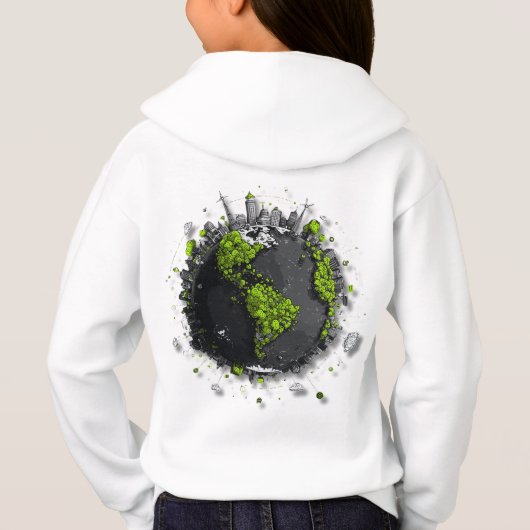 Groene Planeet Aarde (Achterkant)