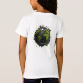 Groene Planeet Aarde T-shirt (Achterkant)