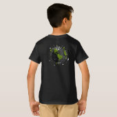 Groene Planeet Aarde  T-shirt (Achterkant volledig)