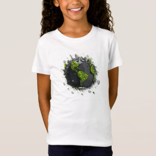 Groene Planeet Aarde T-shirt