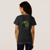 Groene Planeet Aarde T-shirt (Achterkant volledig)