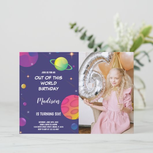 Groene planeet Buitenruimte Vervroegingsfoto Kaart (Staand voorkant)