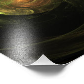 Groene Planeet Foto Afdruk (Hoek)