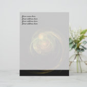 Groene Planeet Gepersonaliseerd Briefhoofd (Staand voorkant)